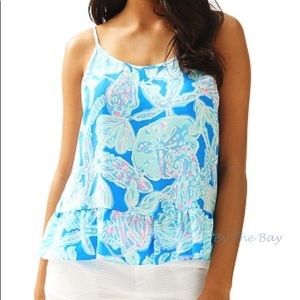 Lilly Pulitzer Into The Deep Cora top